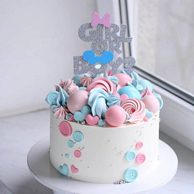 Торт "Girl or Boy" купить - северск.сладкоежкин.рф