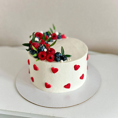 Торт в сердечках купить - северск.сладкоежкин.рф