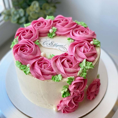 "Розовый венок" купить - северск.сладкоежкин.рф